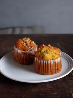 米粉マフィン(かぼちゃ&あんこ)-レシピのメイン写真