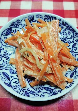人参とたらこのシャキシャキサラダ-レシピのメイン写真