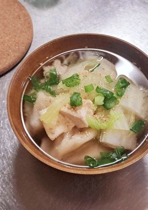 マグロと白菜のさっぱり水餃子-レシピのメイン写真
