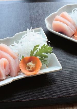 ワニの刺身-レシピのメイン写真