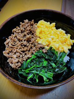 簡単三色そぼろ丼-レシピのメイン写真