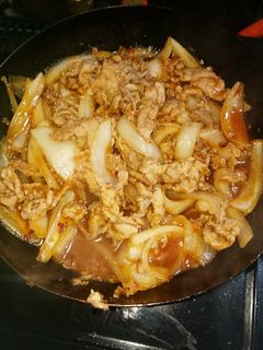 豚肉と玉ねぎのピリ辛炒め-レシピのメイン写真