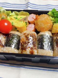 時短お弁当盛り付け記録 茶飯 三男-レシピのメイン写真