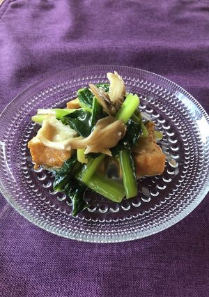 青菜のあんかけ炒め醤油×オイスターソース-レシピのメイン写真