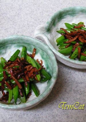 いんげんの辛味炒め-レシピのメイン写真