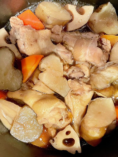 菊芋と手羽元の煮物-レシピのメイン写真
