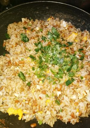 納豆炒飯-レシピのメイン写真