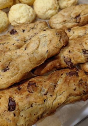 焼くまで10分！簡単♡米粉バナナチョコパン-レシピのメイン写真