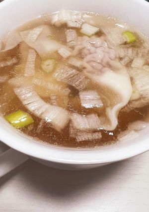 簡単ワンタンスープ-レシピのメイン写真