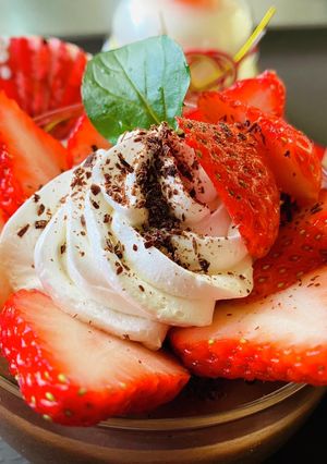 溶かして冷やして超簡単いちごチョコプリン-レシピのメイン写真