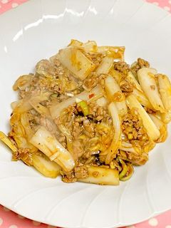 麻婆白菜-レシピのメイン写真