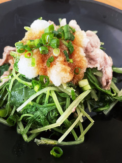 簡単★水菜と豚肉蒸し(無水鍋QC使用)-レシピのメイン写真