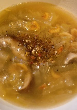 干し椎茸、干しエビ、白菜の中華スープ-レシピのメイン写真