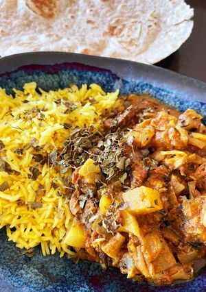 【腸活】大根ひじきサバ缶舞茸、和のカレー-レシピのメイン写真