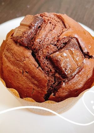 HMでココアとチョコのカップケーキ-レシピのメイン写真