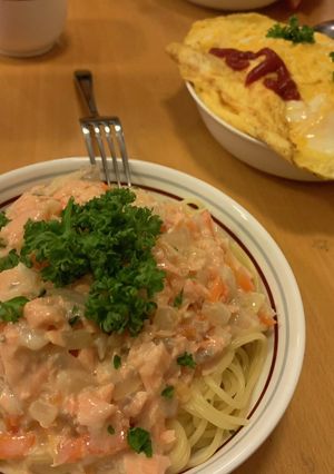 鮭のクリームソース-レシピのメイン写真