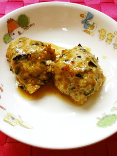 【保育園】ひじき入り鶏つくね-レシピのメイン写真