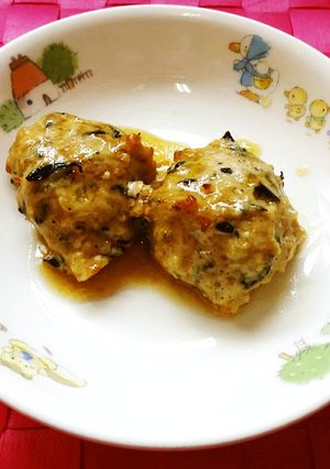【保育園】ひじき入り鶏つくね-レシピのメイン写真