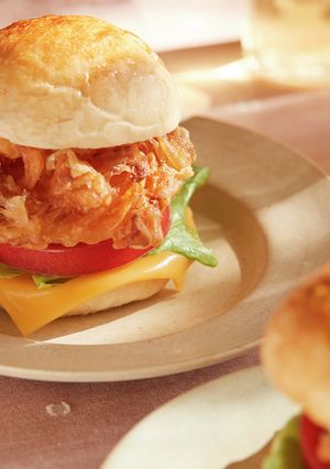 桜エビかき揚げバーガー-レシピのメイン写真