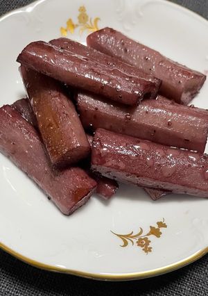 簡単 おせち ゴボウの赤ワイン炒め-レシピのメイン写真