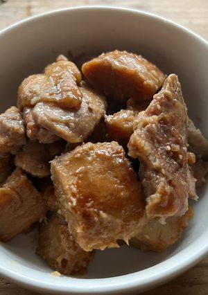 m炊飯器DE鶏と里芋の甘辛煮-レシピのメイン写真