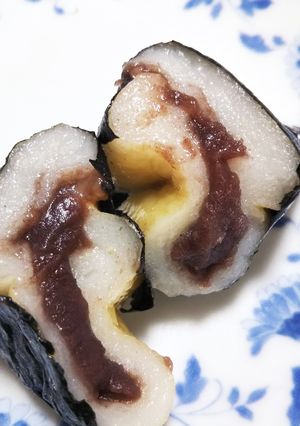 大福餅 を 海苔と醤油で食べてみたら…-レシピのメイン写真