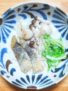 鱈と白菜と里芋とシメジのクリーム煮-レシピのメイン写真