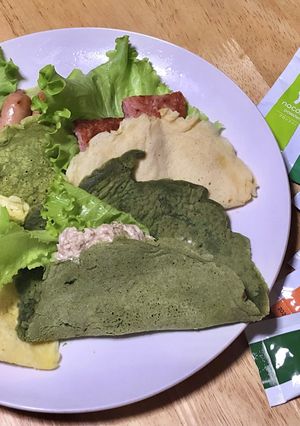 SDGsカラフルクレープ-レシピのメイン写真