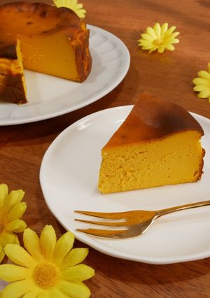 かぼちゃのバスク風チーズケーキ＊-レシピのメイン写真