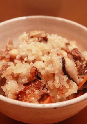 中華風☆大豆と牛肉のおこわ-レシピのメイン写真