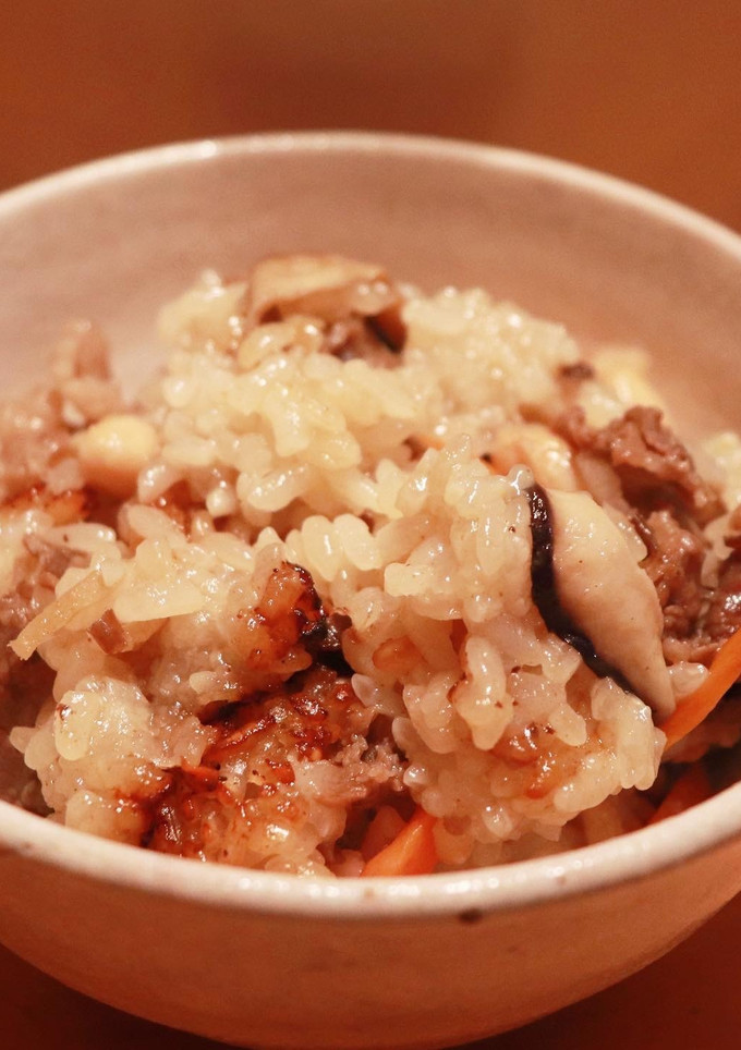 中華風☆大豆と牛肉のおこわ-レシピのメイン写真