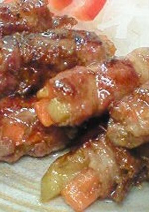 くるくる豚肉ロール-レシピのメイン写真