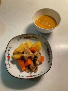 南瓜スープ、煮物-レシピのメイン写真