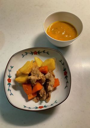 南瓜スープ、煮物-レシピのメイン写真