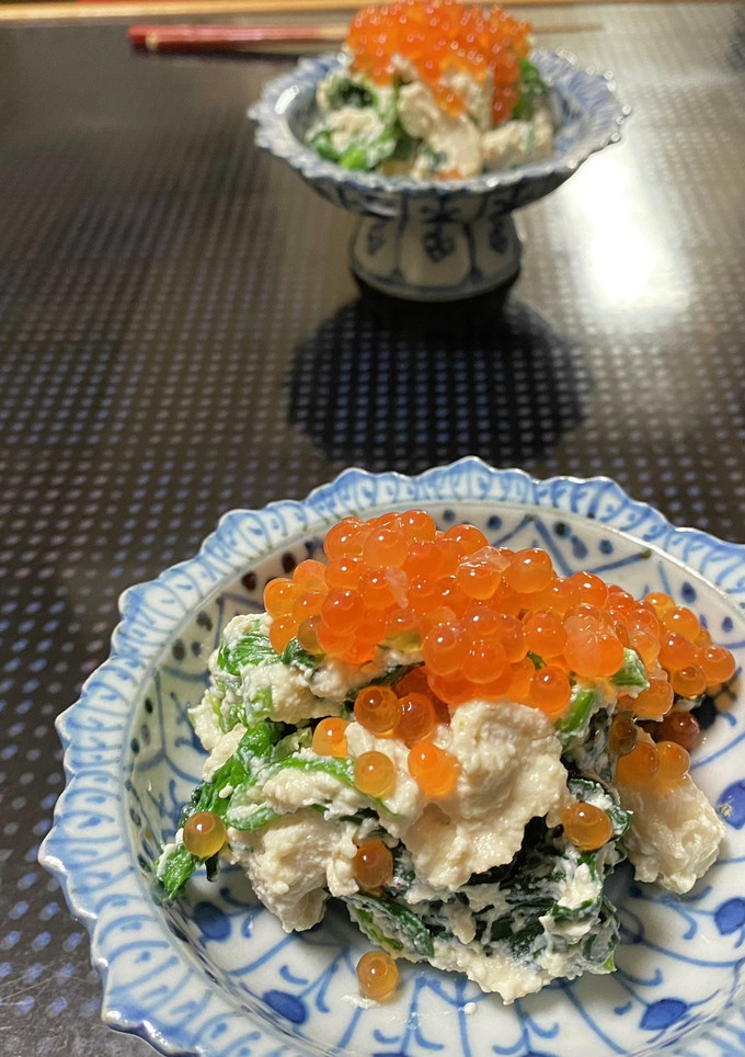 ほうれん草の白和-レシピのメイン写真