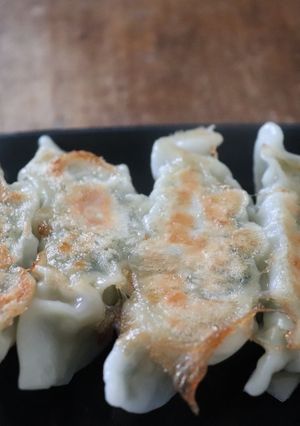 ほうれん草とたっぷりねぎの鶏ひき餃子-レシピのメイン写真