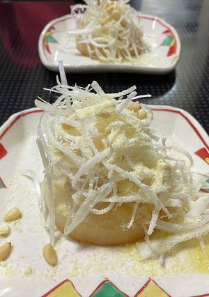 白子と白髪ネギと大根-レシピのメイン写真