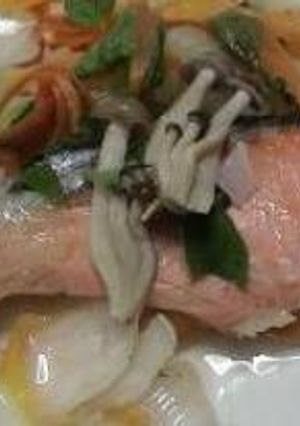サケの酒蒸し-レシピのメイン写真