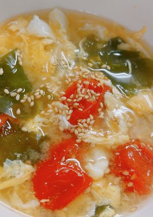 簡単ポカポカ中華スープ-レシピのメイン写真