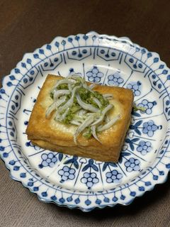 厚揚げのしらすジェノベーゼ♪-レシピのメイン写真