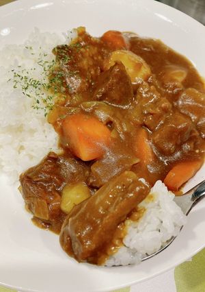 圧力鍋が無くても！柔らか♡牛すじカレー-レシピのメイン写真