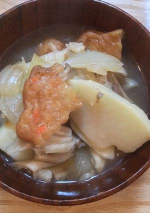 「伊勢芋」と練り物の煮物-レシピのメイン写真