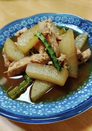焼き鶏チャーシューと大根の煮物-レシピのメイン写真