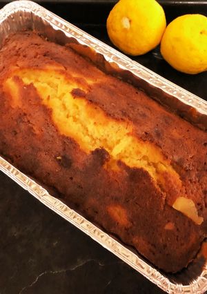 柚子と林檎の蜂蜜パウンドケーキ-レシピのメイン写真