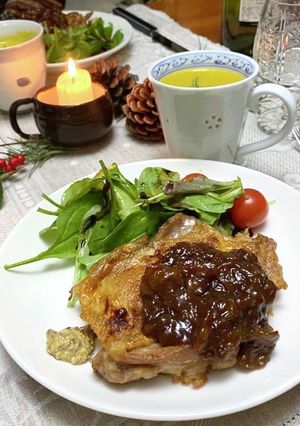 梅ジュースの梅で！肉用梅ソース-レシピのメイン写真