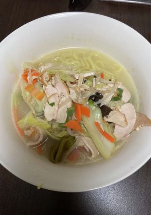 鶏ラーメン-レシピのメイン写真