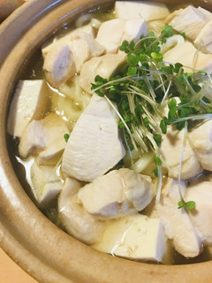 鶏肉&豆腐のあっさり煮込みうどん鍋-レシピのメイン写真