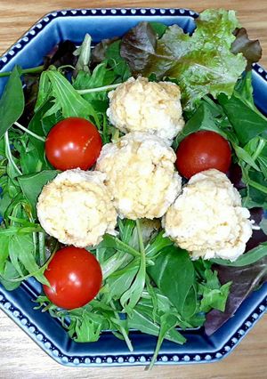 鶏ひき肉とおからのお団子☆-レシピのメイン写真