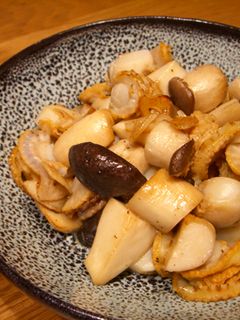 簡単☆ホタテとエリンギのにんにく炒め-レシピのメイン写真