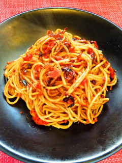 ☺トマト水煮缶で簡単♪暗殺者のパスタ☺-レシピのメイン写真